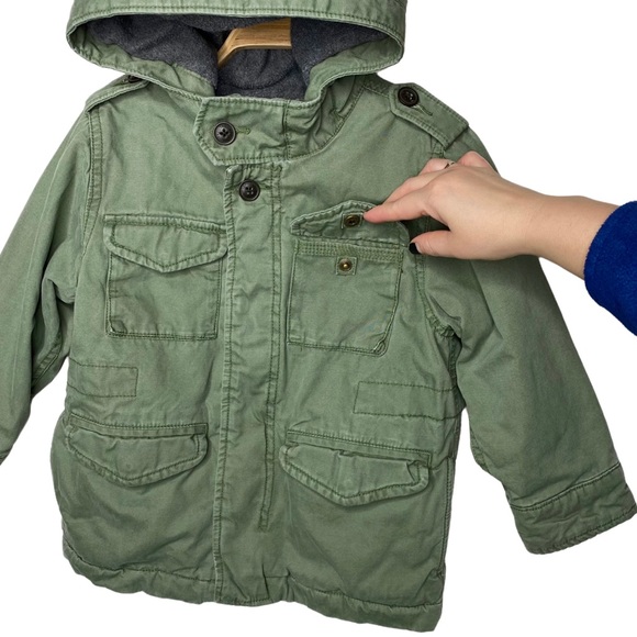 Baby Gap Hooded Utility Jacket - Picture 3 of 11
